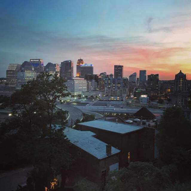The view from City View Tavern (photo: @missdeezon)