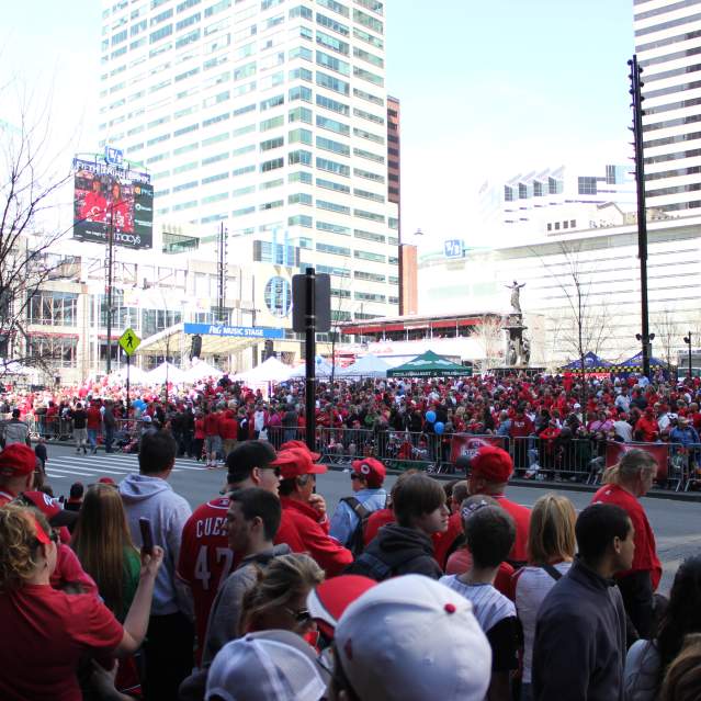 Cincinnati Reds Opening Day Parade