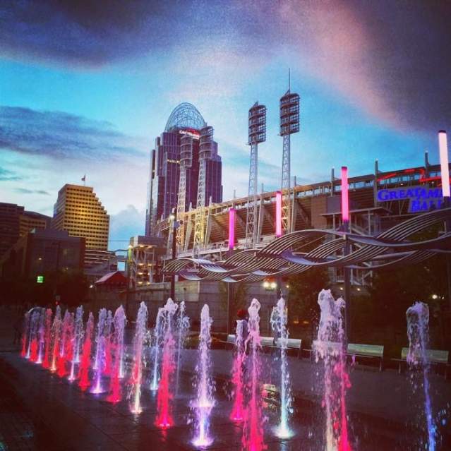 Fountains at Smale Riverfront Park (photo: Nedra McDaniel)