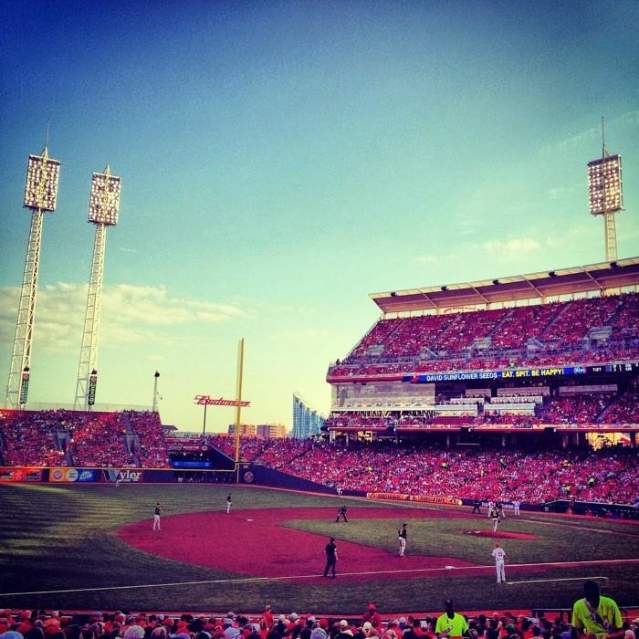 Cincinnati Reds at Great American Ball Park (photo: Nedra McDaniel)