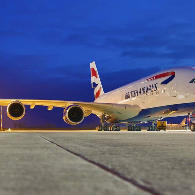 British Airways airplane
