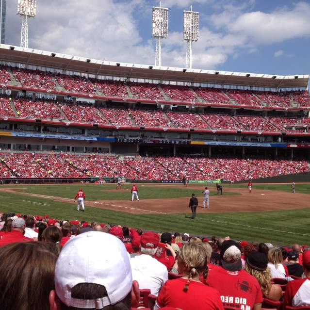Great American Ball Park Stadium at a Reds Game