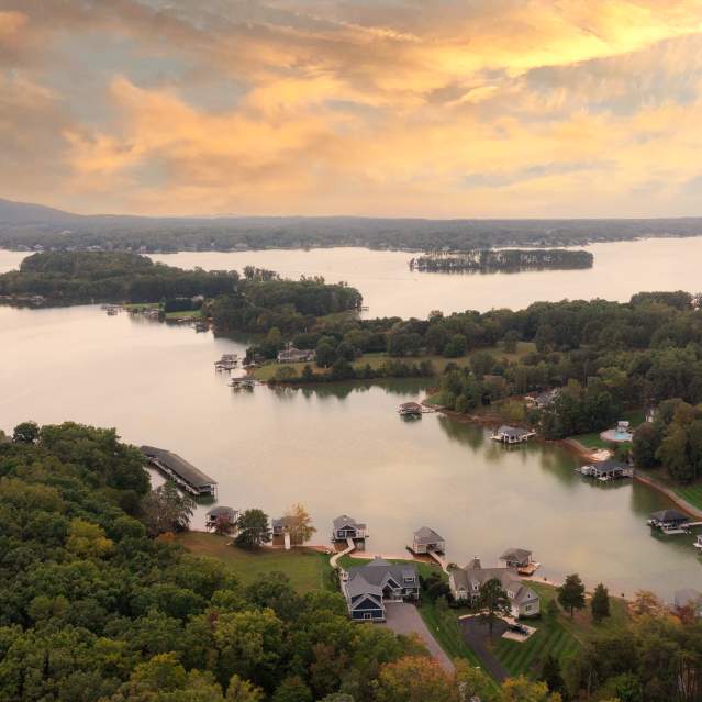Smith Mountain Lake Aerial