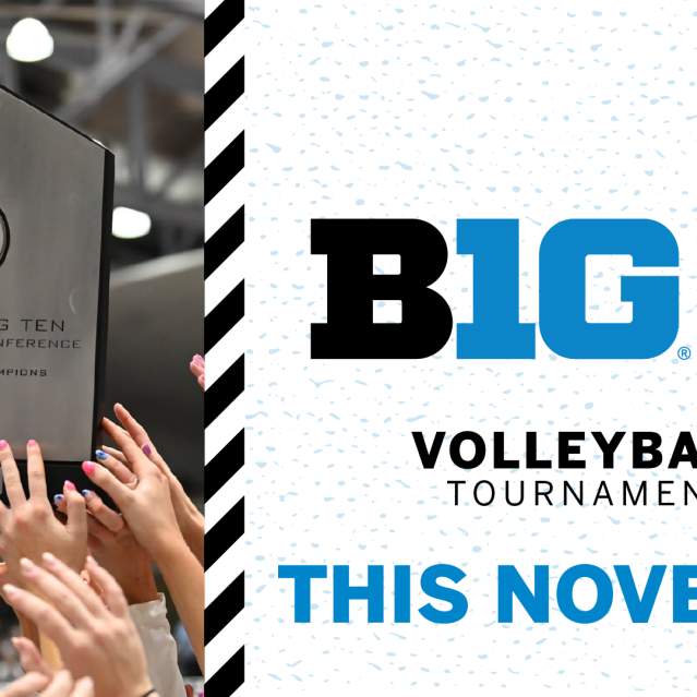 Big Ten Volleyball Tournament to Debut in November 2026