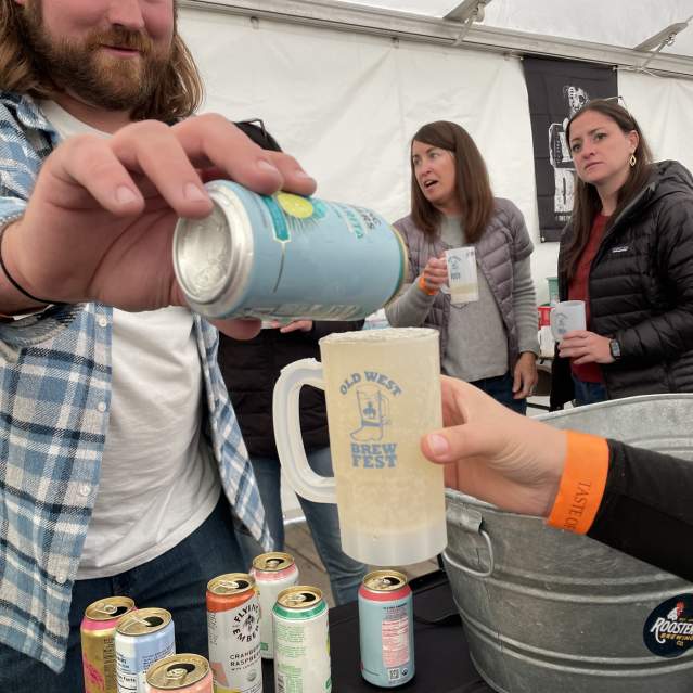 OWD Brewfest Beer Pouring