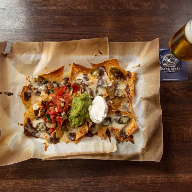 Food at Snake River Brewery