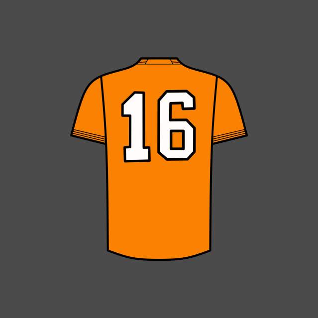 Icon of Jersey with the Number 16