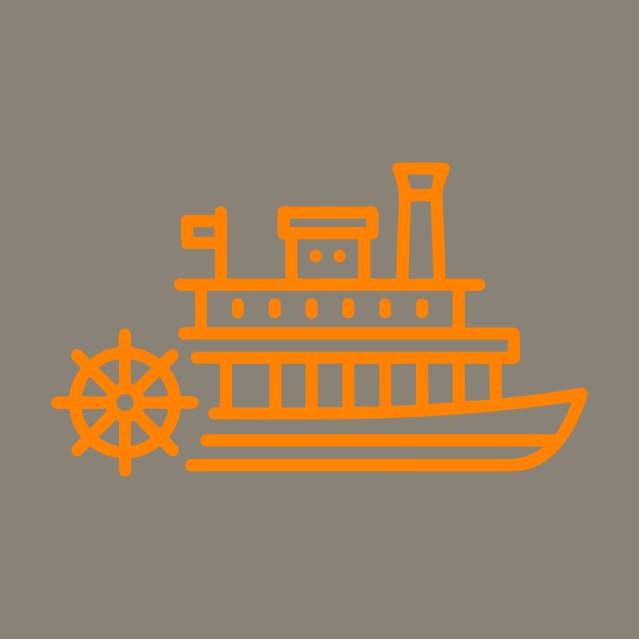 Riverboat Icon