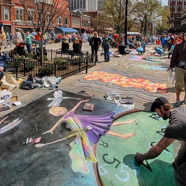 Market Square Chalk Walk