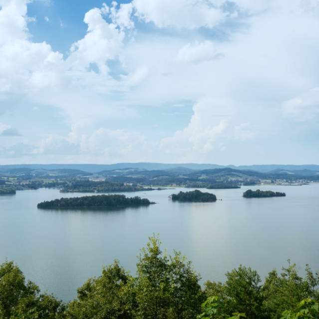 View of Cherokee Lake in Knoxville, TN