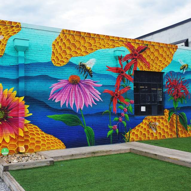 Dreambikes Honeybee Mural