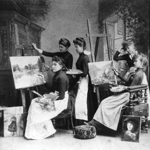 Adelia Art Class 1888