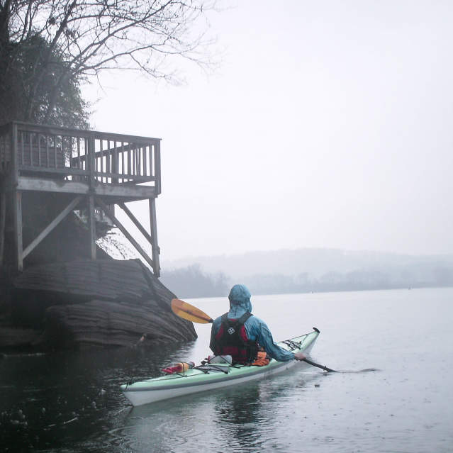 Paddling at Ijams
