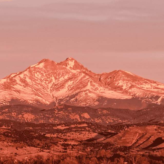 Long's Peak Sunset