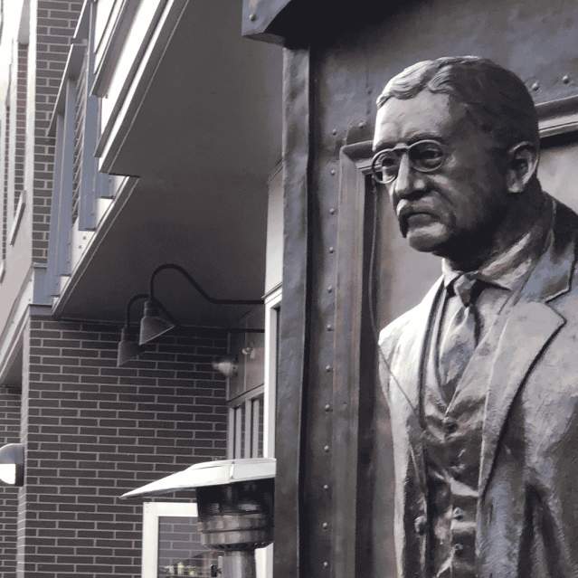 Teddy Roosevelt Sculpture