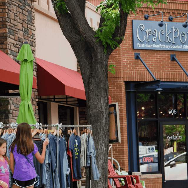 Shopping on Main Street