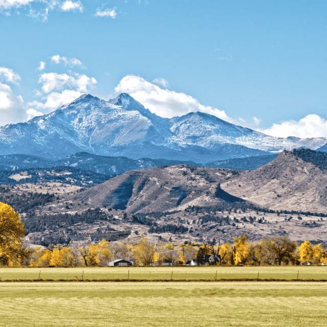 Panorama of Long's Peak