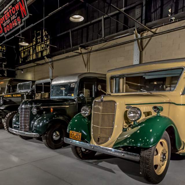 Vintage cars from the Boyertown Museum of Historic Vehicles