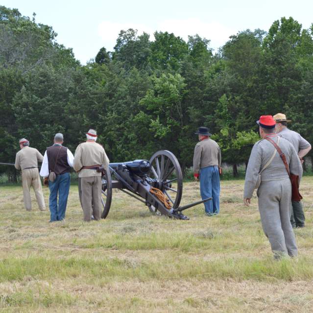 Civil War reenactment