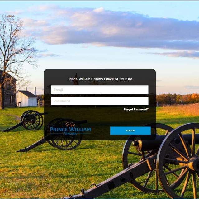 Login Screen for Partner Extranet Portal
