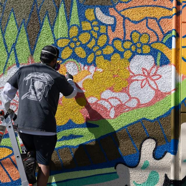Brooks Engel / Nowhere Land Mural