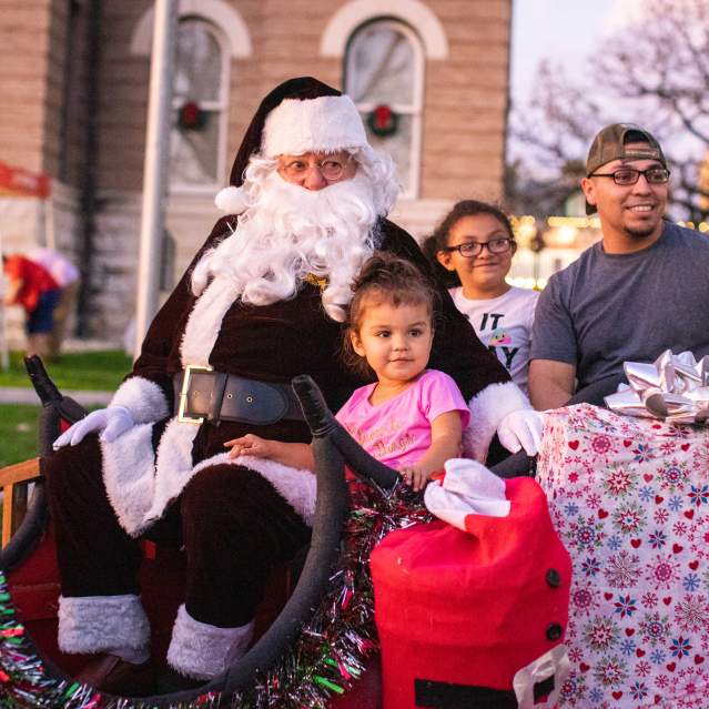 Santa - Holiday Lighting Ceremony