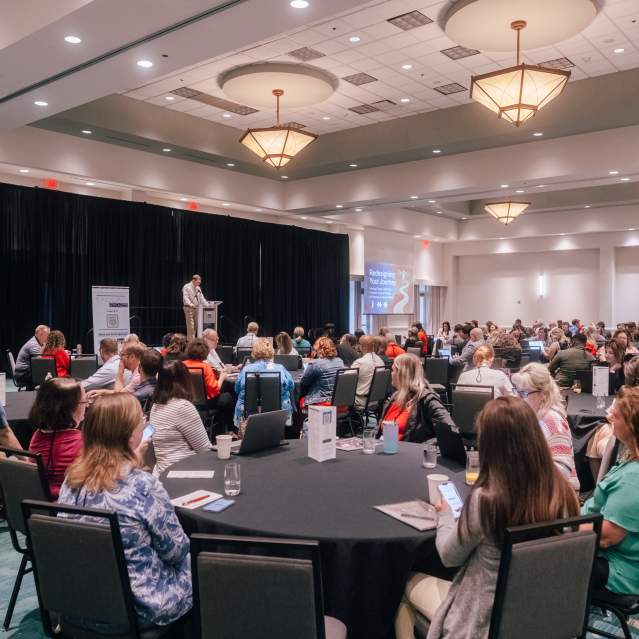 A view of a conference session at Embassy Suites San Marcos in San Marcos, Texas.