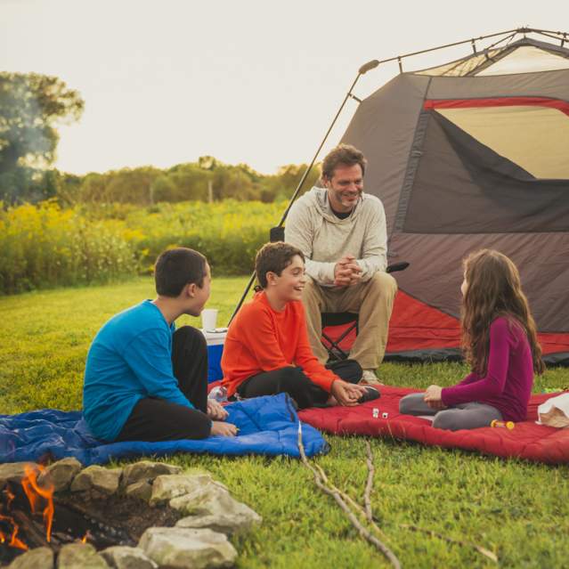 Family camping