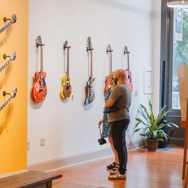 Student Guitar Design Exhibition + Auction