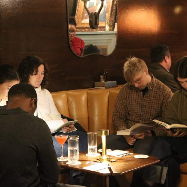 Bottom Book Club: Sip N' Read at Peter Kern Library