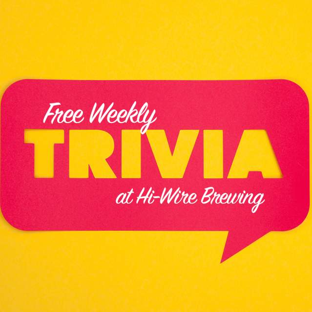Free Trivia @ Hi-Wire Knoxville