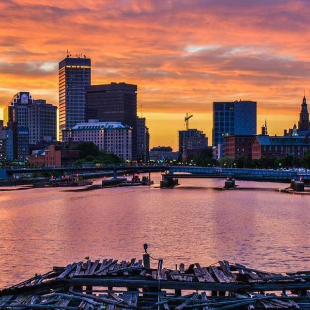 Skyline Pink Sky