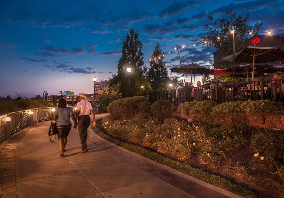 Dusk on the Wilmington Riverfront