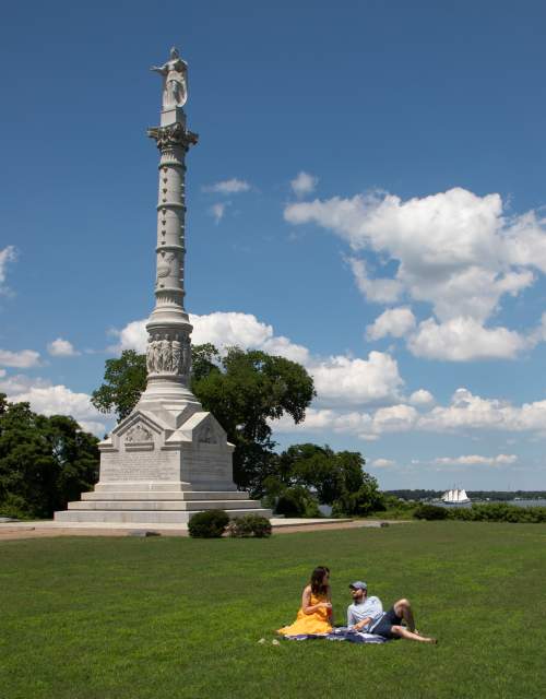 Jackie Greaney Victory Monument Picnic