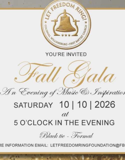 2026 Let Freedom Ring Fall Gala