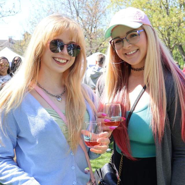 Friends at Wine on the Fox