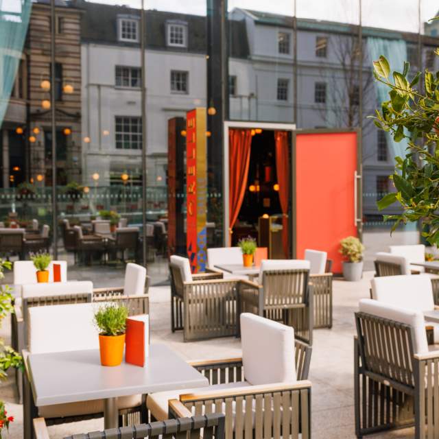 Orelle announce the opening of their new summer terrace in collaboration with Tanqueray