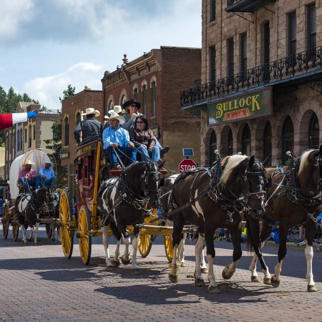 Days of '76 Parade in Deadwood