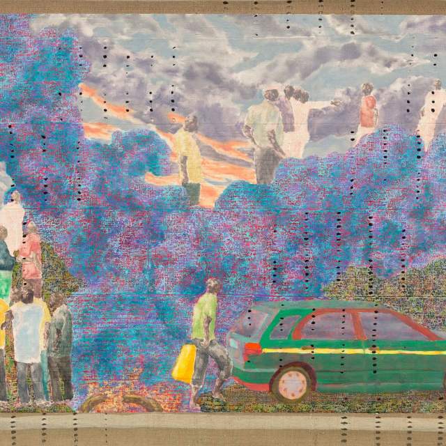 Nengi Omuku, One Particular Man, 2026. All works courtesy of the artist and Pippy Houldsworth Gallery, London