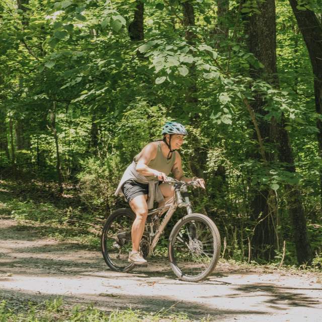 Easy bike riding sales trails near me