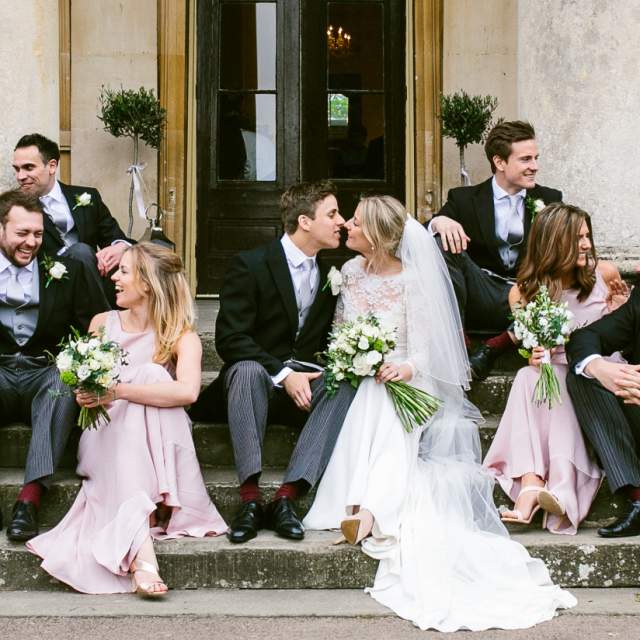 Wedding couples at Pittville Pump Room Cheltenham