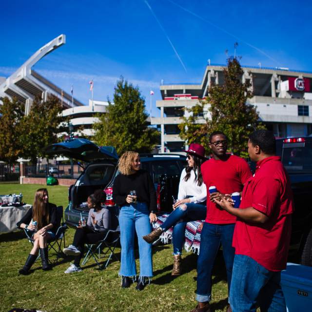 Williams-Brice Stadium - tailgating
