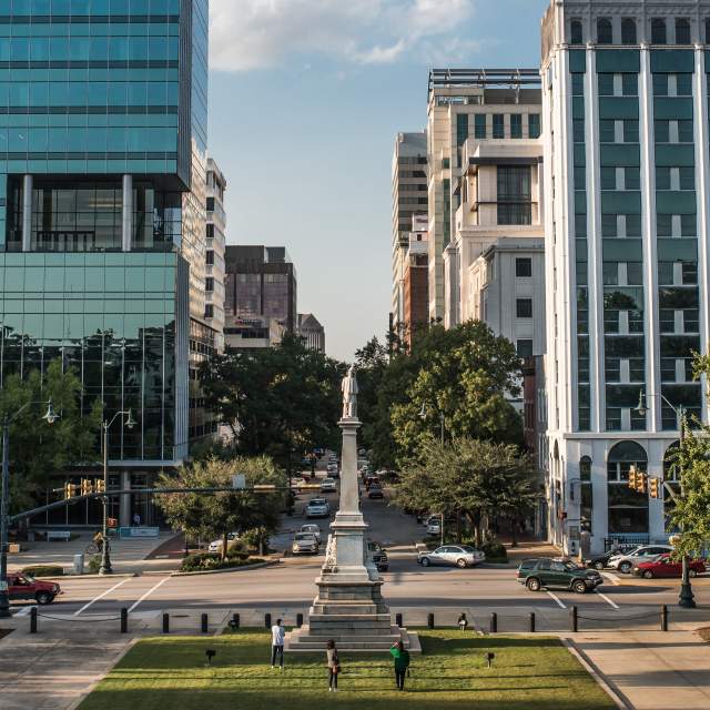 Main Street View from State House - Cropped