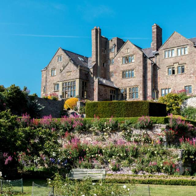 Exterior view of Bodysgallen Hall and Spa