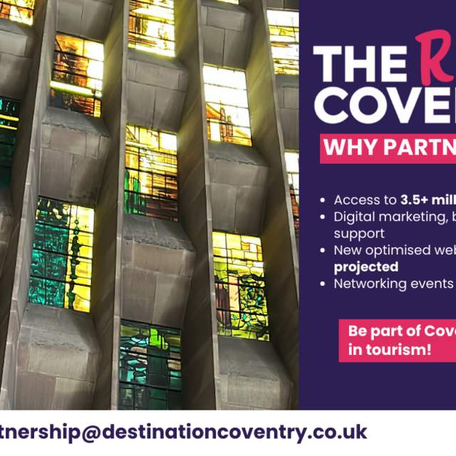 The rise of Coventry marketing material - why partner with us