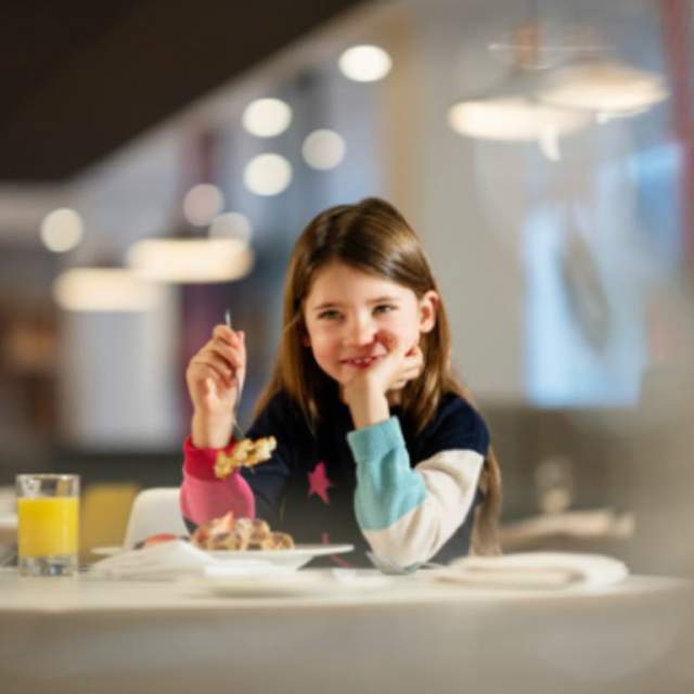 Breakfast - Kid at Breakfast