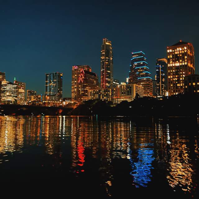 Austin Skyline at Night