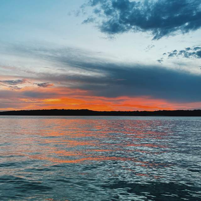 Moss Lake Sunset