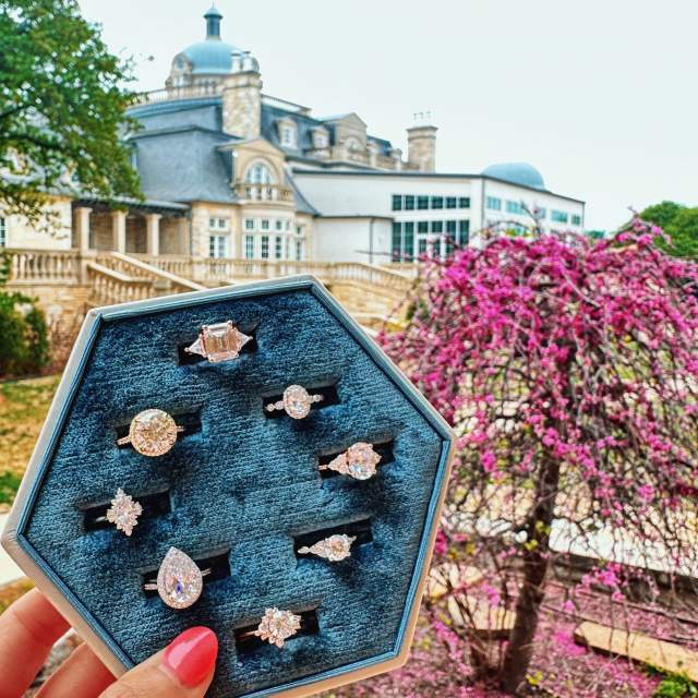 Shop Customizable Engagement Rings Fine Jewelry with Lillian M Collection