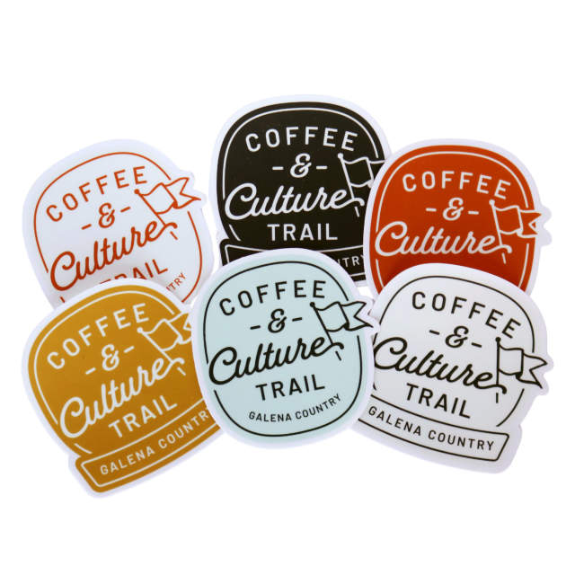 Coffee & Culture Trail Sticker